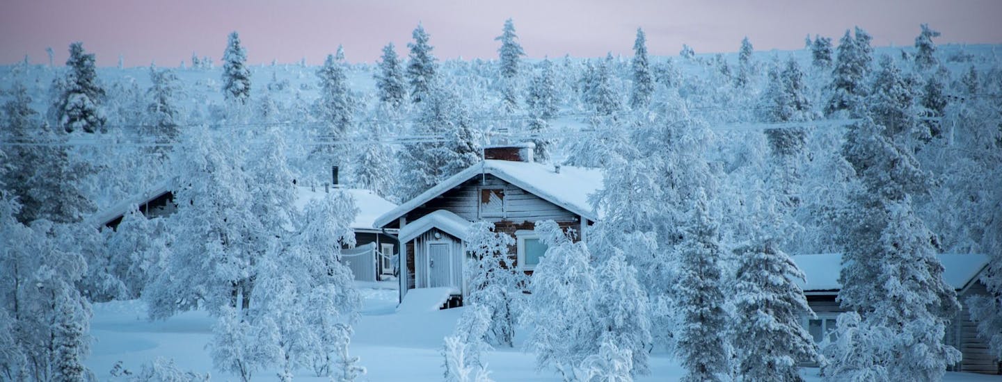 Snølandskap i Finland