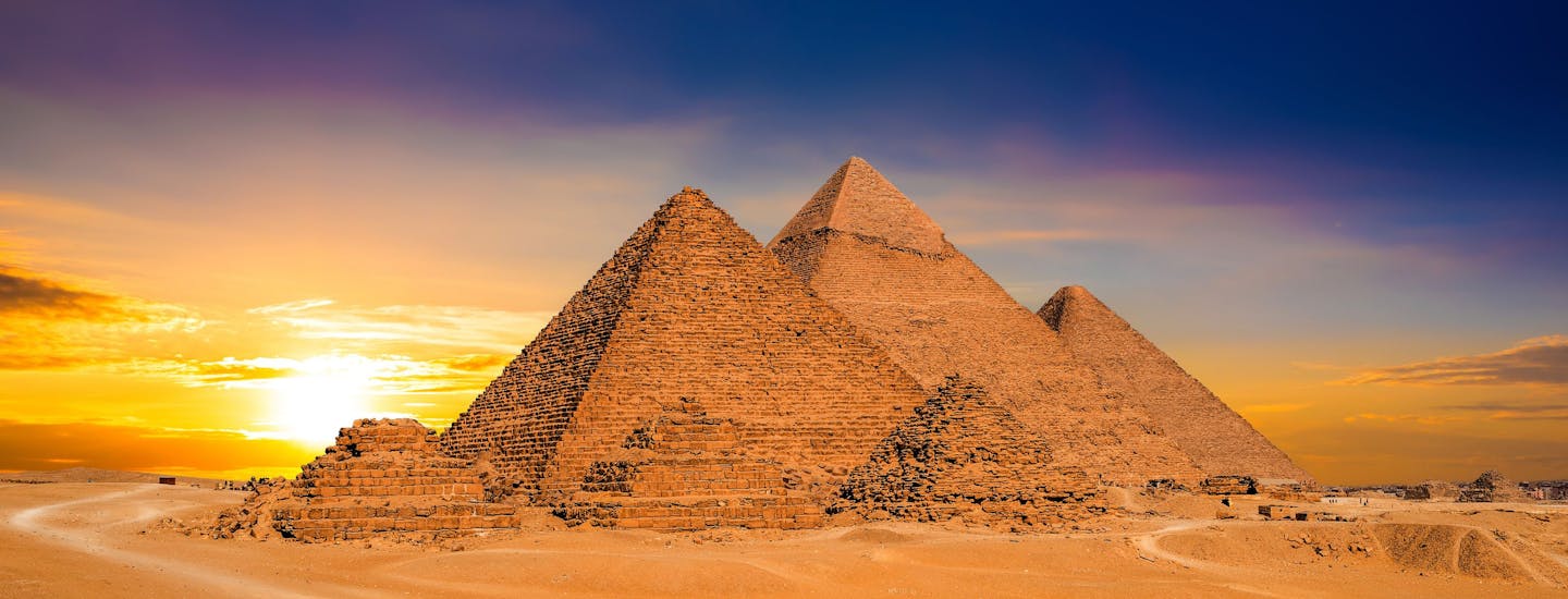 Pyramiderne i Giza, Cairo i Egypten