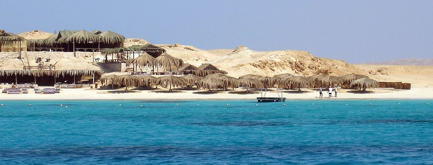 Stranden vid Hurghada