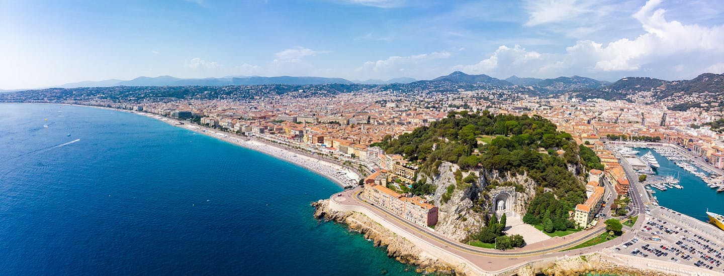 Besøg smukke Nice på Côte d'Azur i Sydfrankrig